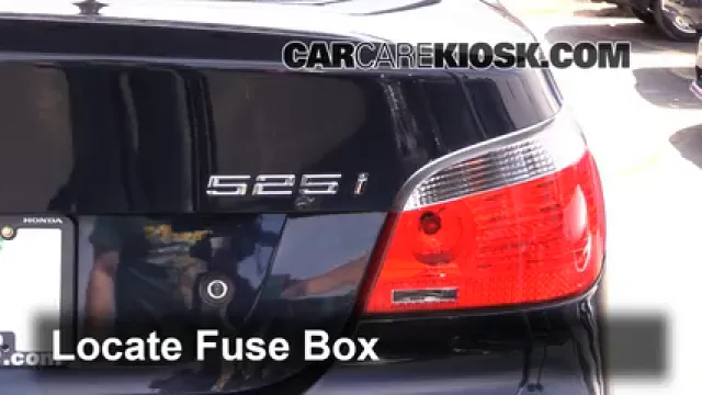 2007 BMW 525i 3.0L 6 Cyl. Fusible (motor) Control